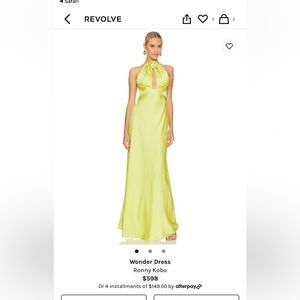 Ronny kobo wonder dress